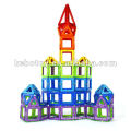 Construction toy magnetic blocks